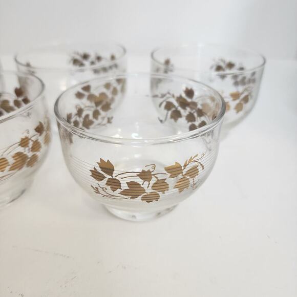 Vintage Japanese Crystal Tea Cups Maple Leaf design‎ in original packaging - Picture 3 of 7